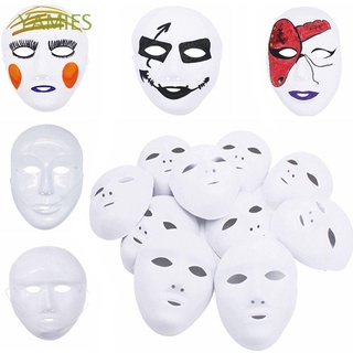 yamies 3d decoración de halloween para hombre femenino cosplay props protección de máscara diy disfraz fiesta carnaval fiesta cara cubierta protección ocular máscara cara completa