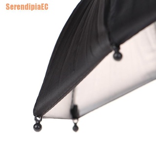 SerendipiaEC（*） Bicycle Phone Holder Mini Sunshade Umbrella Polyester Mobile Automatic Umbrella (3)
