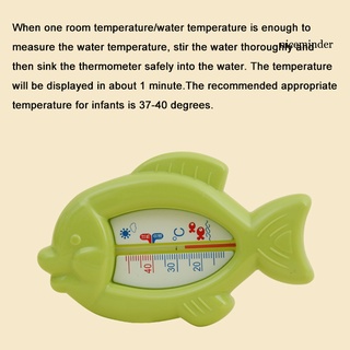 Nice_termómetro flotante con forma de pez de caricatura/termómetro de baño para bebés