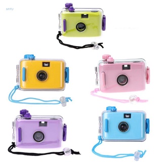 Myfu Mini cámara Lomo De 35mm linda impermeable con estuche De carcasa