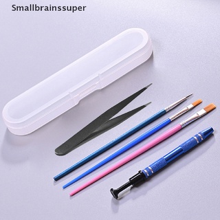 Smallbrainssuper Lube Brush Tweezer Switch Stem Holder Lube Tool Collection For Keyboard SBS