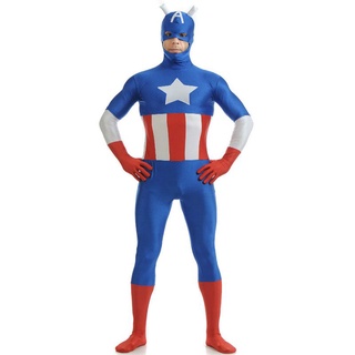 super para disfraz muscular adultos-2xl adulto capitán vengadores superhéroe adulto américa disfraces de halloween héroe cosplay
