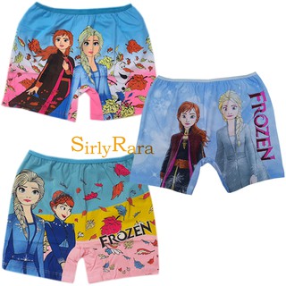 3Pcs corto/pantalones cortos lindos niñas pantalones cortos con motivos de dibujos animados congelados