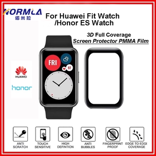 Para Huawei Watch Fit Protector De Pantalla Película , Honor ES Smartwatch Protectores Láminas 3D Cobertura Completa Cubierta Antiarañazos , Suave