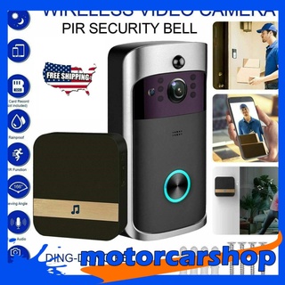 [motorcarshop] smart home video timbre cámara, wifi timbre cámara, audio bidireccional, 166