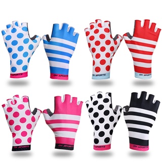nuevo antideslizante gel almohadilla guantes de bicicleta corto medio dedo elegante guantes de ciclismo transpirable deportes al aire libre hombres mujeres guantes de bicicleta (2)