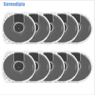 serendipia| 5 piezas de repuesto umd game disc case shell para psp ad
