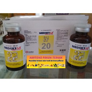 Medoxy-La 20 ml Medion antibióticos medicina Animal