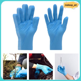 10 guantes de nitrilo, guantes de examen de nitrilo desechables, guantes desechables de nitrilo, guantes extra fuertes para compras y