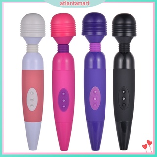 Women Masturbator USB Rechargeable Massage Stick G Spot Vibrator Flirting Toy