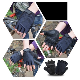 Roomcor 1 Par guantes antideslizantes De medio Dedo con sudor De absorción Lycra/accesorio deportivo (6)