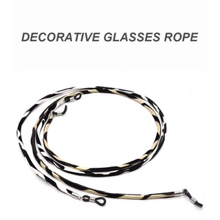 Gafas de sol redondas de 4 mm con rayas de cebra, libre de comercio exterior, cuerda para colgar 2020 (3)