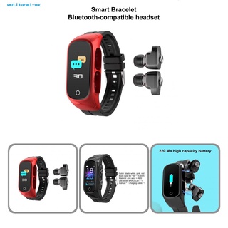 wutikanmi Durable Sport Bracelet 0.96 Inch Multifunctional Smart Watch HiFi Sound for Running