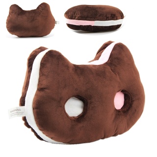 steven universe - almohada de felpa suave para gato, diseño de galletas