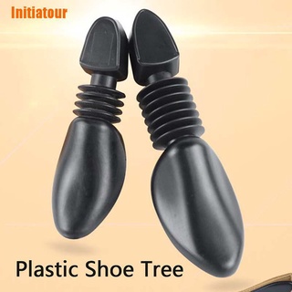 Initiatour^-^ práctico plástico ajustable longitud de los hombres zapato titular organizadores árbol de plástico