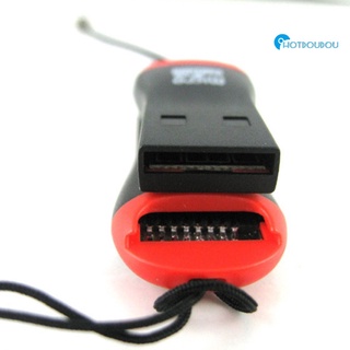 hotdoudou adaptadores de lector de tarjetas de memoria a adaptador USB 2.0 para Micro SD SDHC SDXC TF (4)