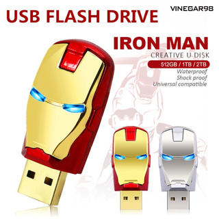VG Iron Man 512GB 1TB 2TB USB 2.0 Memoria Flash Disco De Almacenamiento De Datos