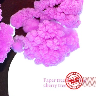 x1r4 árbol de papel infantil floreciente mágico crecimiento juguetes mágico ciencia R6Z5