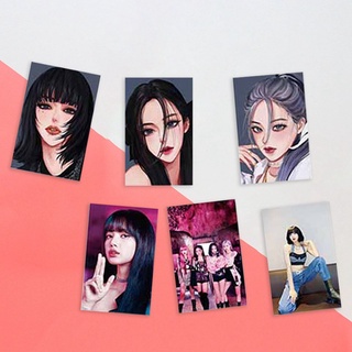 Qianxi1128 54pcs Set Kpop BLACKPINK Lomo Card cómo te gusta que Lomocards photocards (3)
