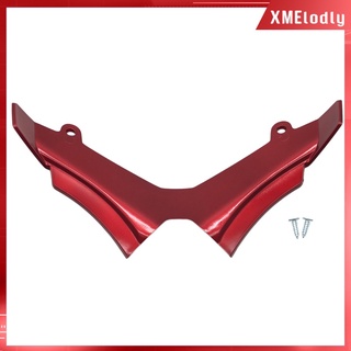 [xmelodly] accesorios de carenado de motocicleta delantero aerodinámico winglets spoiler race aletas parabrisas inferior cubierta protector para (3)