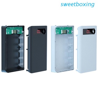 sweet 18650 baterías contenedor estándar desmontable banco del poder titular caso titular