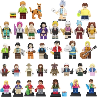 Lego Minifigures American TV Series MOC Fashion Cute Building Block Toy for Kids