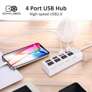 Hub USB 480Mbps De Alta Velocidad Multi 2.0 Adaptador 4/7 Puertos Divisor (3)