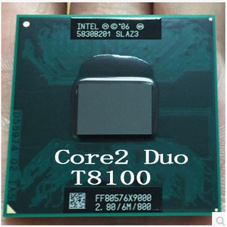 Core2 Duo T8300 T9300 T8100 965 GL40 GM/PM45 actualización Notebook CPU