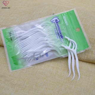 classic dental floss pick palillo de dientes limpiador interdental palillo de dientes flosser