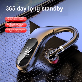 180° Spin Hanging Ear Business Bluetooth Headset Sports Wireless Headphone For Android IOS abaculus