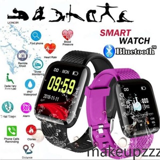 Reloj inteligente 116 Plus Jam Tangan Wanita/reloj deportivo con rastreador de ejercicios/frecuencia cardiaca/reloj de sangre/maquillaje (1)