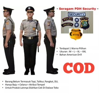 Pdh uniformes de seguridad nuevo Chocolate guardia de seguridad + Tribut