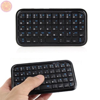 Mini teclado inalámbrico recargable Bluetooth teclados para Tablet PS4 teléfono Raspberry Pi