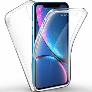 Xiaomi Mi Poco X3 NFC M3 11 11i Ultra 10 10T 9 9SE 8 8SE A3 Lite A2 Mix 2s Redmi 9 9A 9T 9C 8 8A 7 7A 6 6A 5 Plus 4X K30 K20 Note 10 10s 9 9s 9T 8T 8 7 Pro Transparent 360 Full Protection Phone Cover TPU Plastic Soft Case with PET Front Protective Casing (4)
