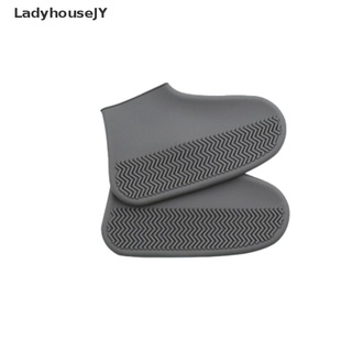 LadyhouseJY Waterproof Shoe Cover Silicone Material Unisex Outdoor Reusable Shoes Protectors Hot Sell (7)