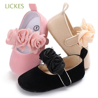 LICKES preciosos zapatos de bebé 0-18M zapatillas de deporte zapatos de cuna suela suave lindo bebé niño Floral niñas zapatos de baile/Multicolor