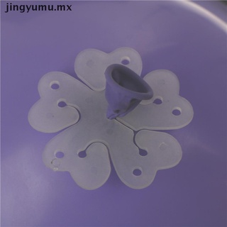 【well】 12pcs Balloon Arch Plastic Clip Plum Blossom Buckle For Arches Birthday Wedding Party Prom MX
