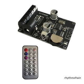 rhythmofrain xy-p40w bluetooth compatible con placa amplificadora digital receptor de audio estéreo