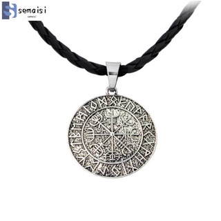 ✨Productos al contado✨colgantes de runas vikingas alfabeto plata antigua colgante wiccan collares 🔥semaisi🔥 (1)