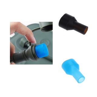 [alta calidad] boquilla de válvula de mordida de tubo de bebida para deportes al aire libre mochila hidratación pack de vejiga de agua azul/negro