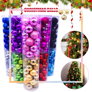 24pcs Christmas Decorative Ball Home Decor Hanging Ornament Bauble Home Party Christmas Xmas Tree Decoration