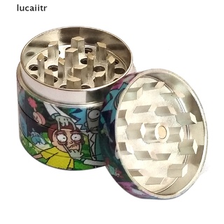 [lucaiitr] 4 Layers Zinc Alloy Dry Herb Tobacco Weed Grinder Accessories Spice Mill .