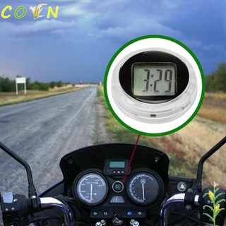 corn1 reloj digital automático medidor de pantalla de motocicleta reloj nuevo tiempo mini calibres impermeables/multicolor