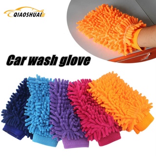 guantes de chenilla de doble cara impermeables para lavado de coches más terciopelo gruesos guantes de limpieza de coche limpios guantes de lavado de coche
