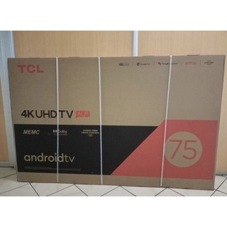 Tcl 4K uhd 75 inch android Tv New