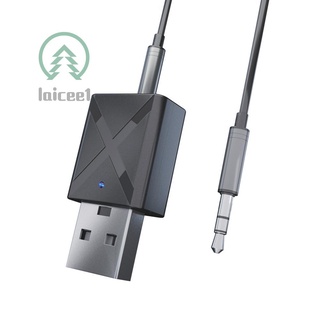 (LC) Interfaz USB compatible Con Bluetooth 5.0 Transmisor De Recepción 2 En 1 Para Coche Y TV ter