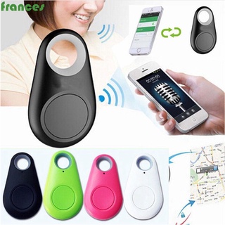 FRANCES Portable Anti Lost Alarm Wallet Child ITag Tracker Pet Dog Tracker Key Finder Bluetooth Mini Smart Tag KeyFinder GPS Locator Keychain/Multicolor