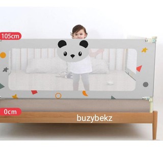 Interesante... Bedrail cama de bebé guardia riel EXTRA alto 105 cm valla de seguridad colchón cama bahía