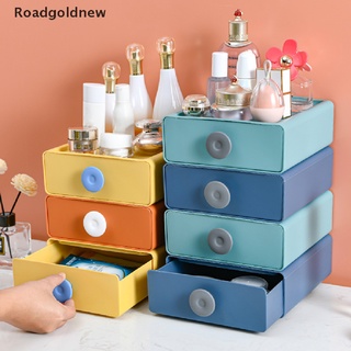 [rgn] organizador de escritorio cajón de almacenamiento de maquillaje caja de almacenamiento apilable de oficina caja de almacenamiento [roadgoldnew]