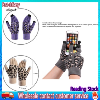 al_ guantes cómodos de invierno para mujer/pantalla sensible tocar guantes de invierno antideslizantes para exteriores
